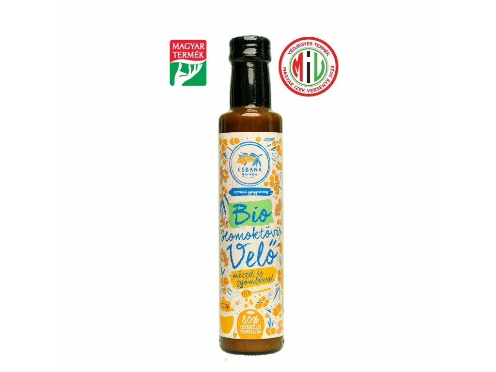 ESBANA Bio homoktövis velő mézzel és gyömbérrel 250ml